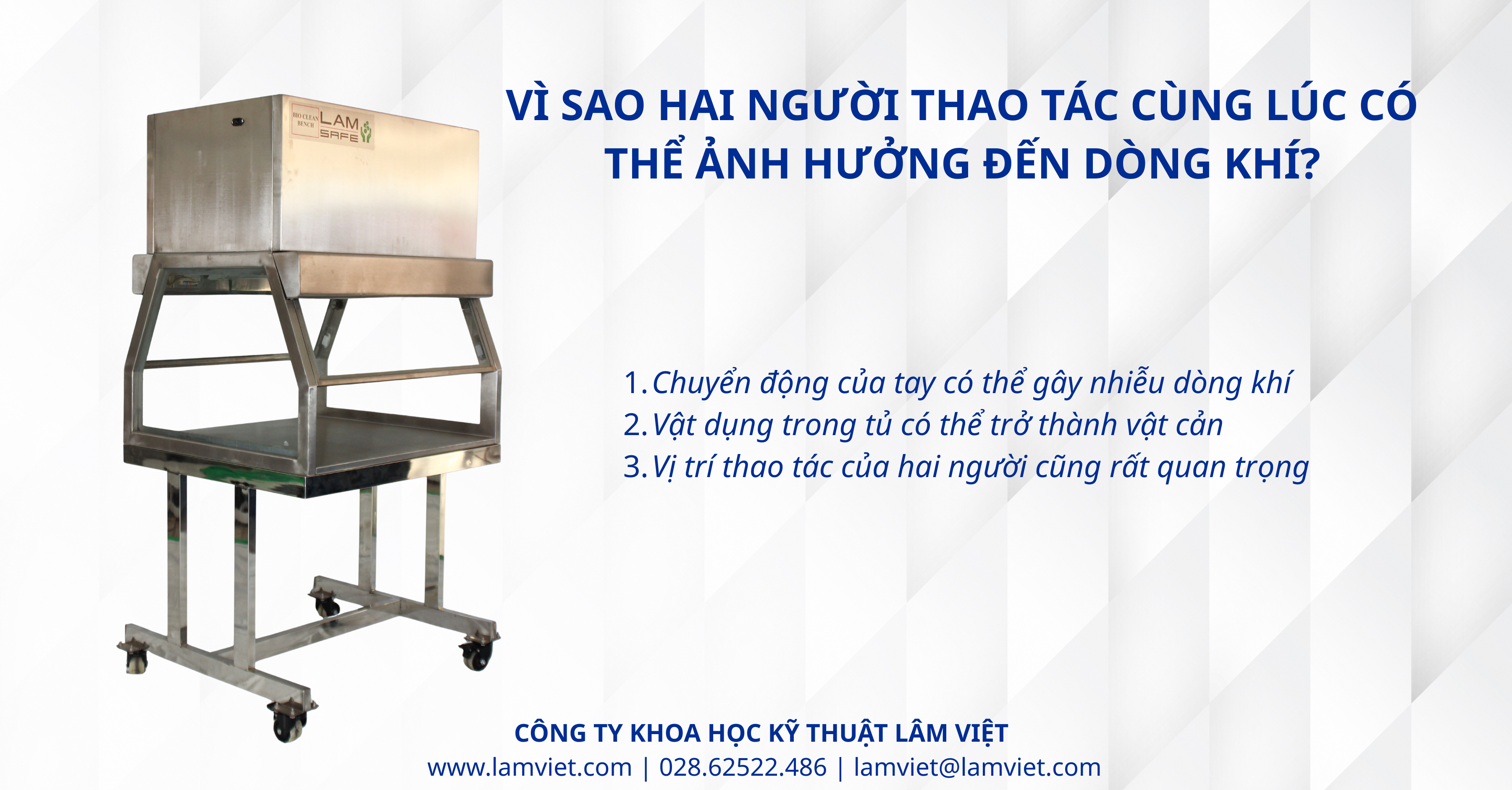 Tủ Cấy Hai Người Đối Diện: Lưu Ý Về Dòng Khí