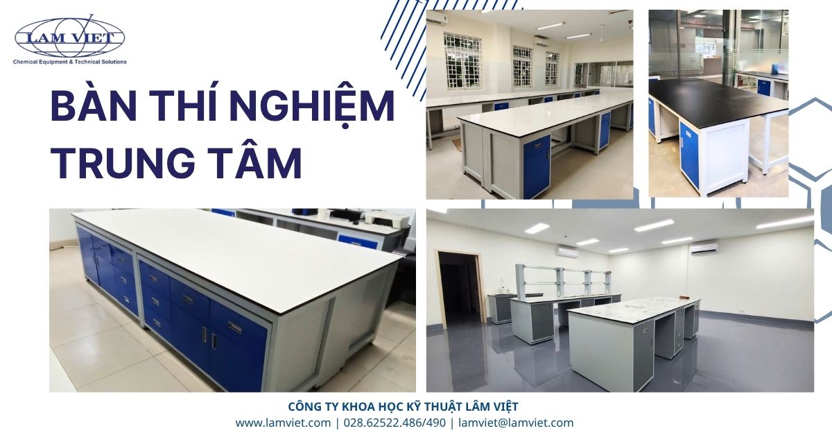 Nội Thất Phòng Thí Nghiệm Phù Hợp Giúp Đảm Bảo An Toàn Và Hiệu Suất