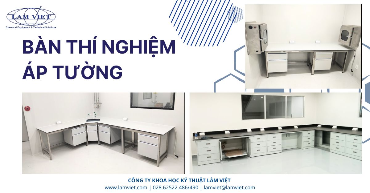 Nội Thất Phòng Thí Nghiệm Phù Hợp Giúp Đảm Bảo An Toàn Và Hiệu Suất