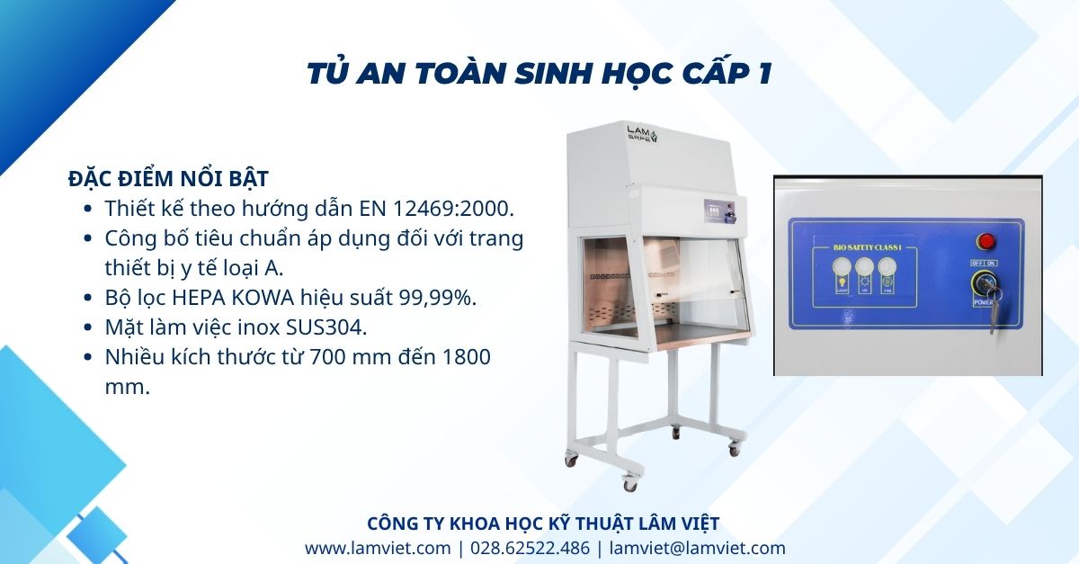 Giải pháp đạt tiêu chuẩn quốc tế cho phòng thí nghiệm hiện đại