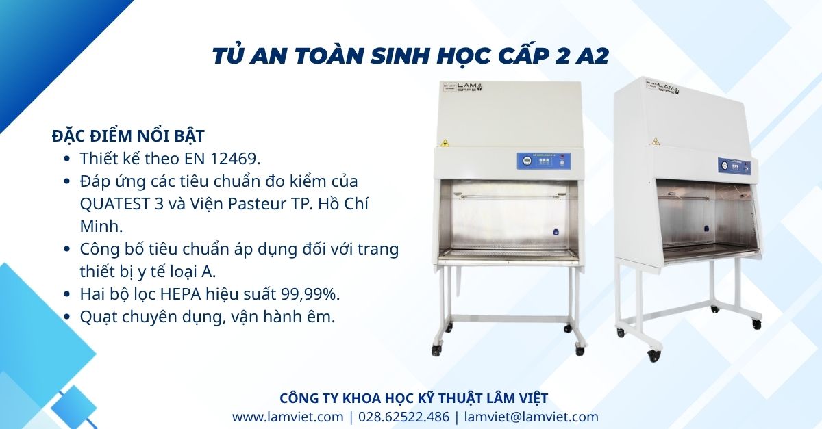 Giải pháp đạt tiêu chuẩn quốc tế cho phòng thí nghiệm hiện đại