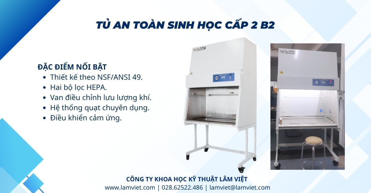 Giải pháp đạt tiêu chuẩn quốc tế cho phòng thí nghiệm hiện đại