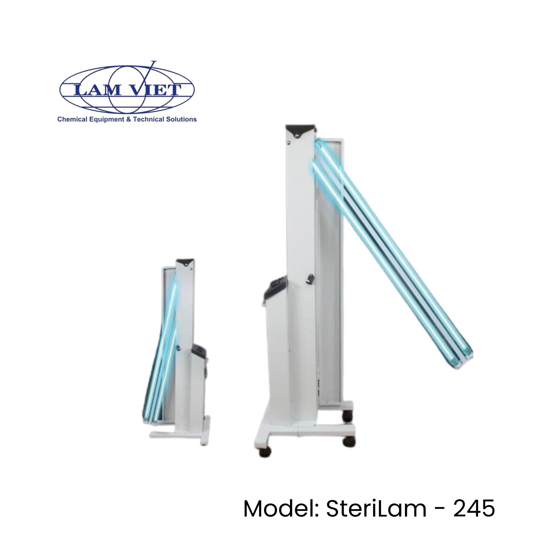 Bộ đèn UV tiệt trùng 2 vị trí
