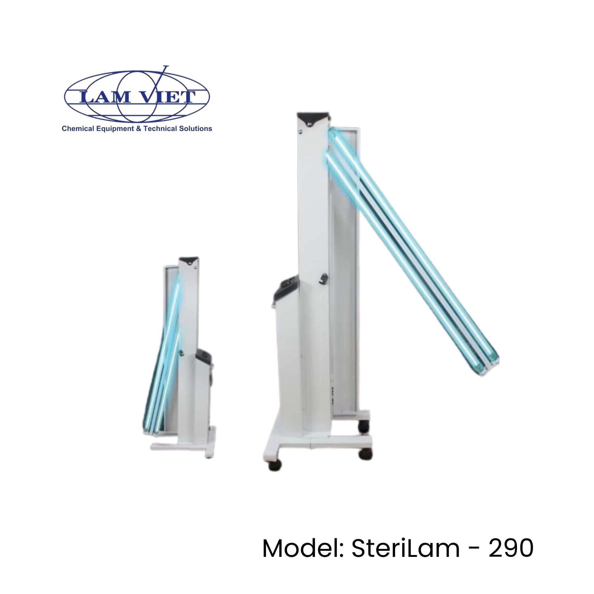 Bộ đèn UV tiệt trùng 2 vị trí
