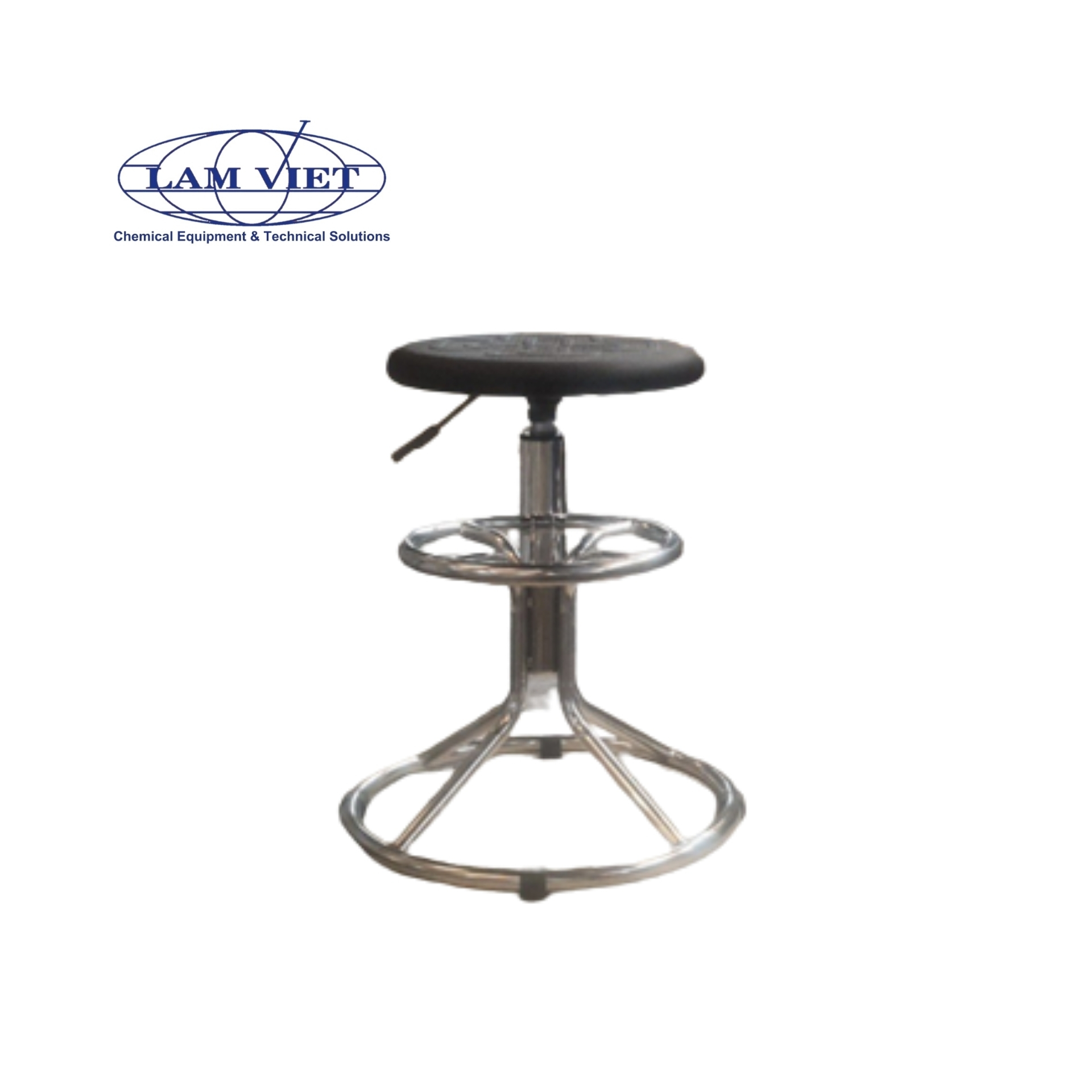 Ghế phòng thí nghiệm inox ty hơi