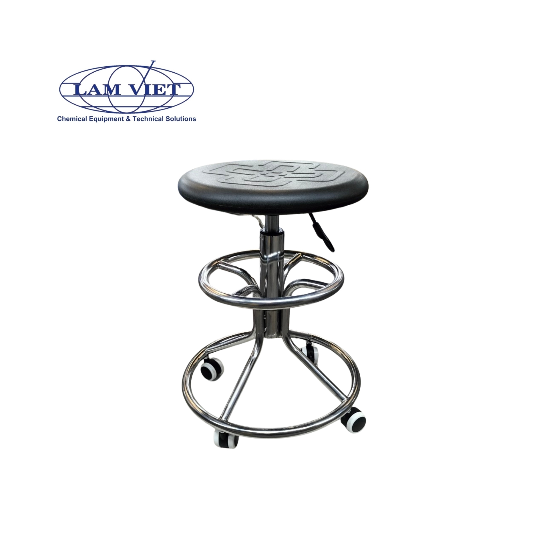 Ghế phòng thí nghiệm inox ty hơi