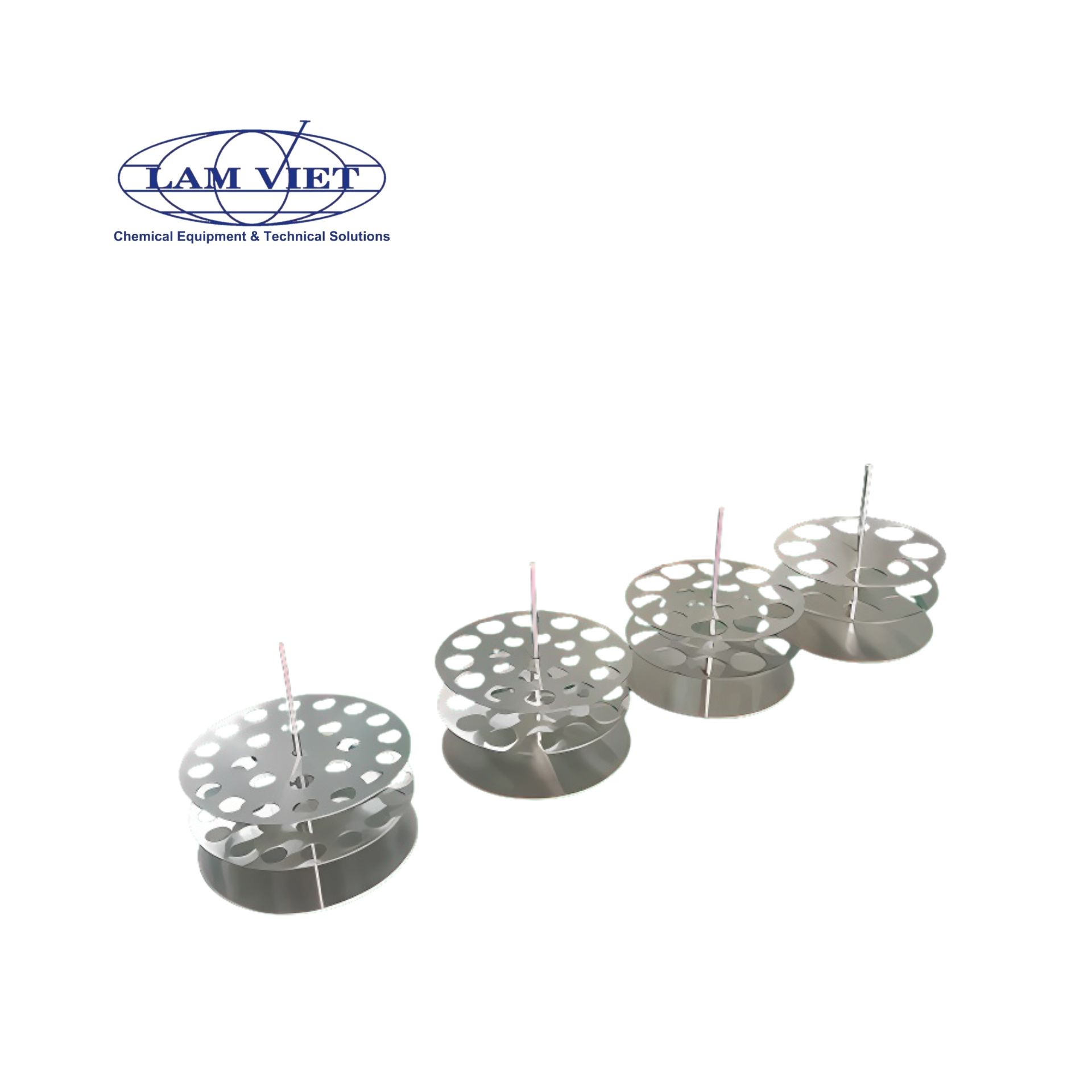 Giá ống nghiệm 10 vị trí inox 304