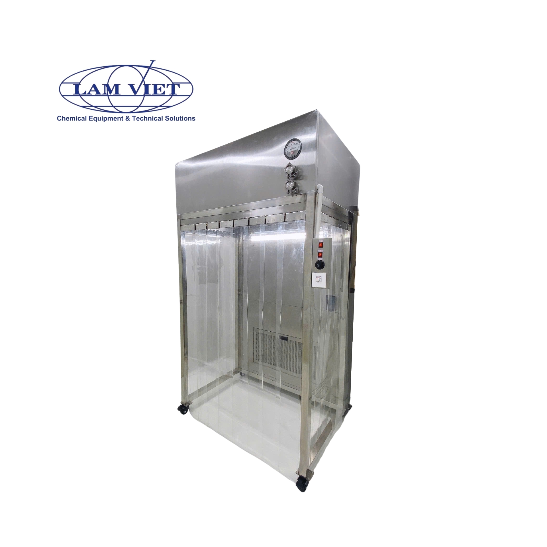 LAF cân mẫu 4 mặt nhựa
