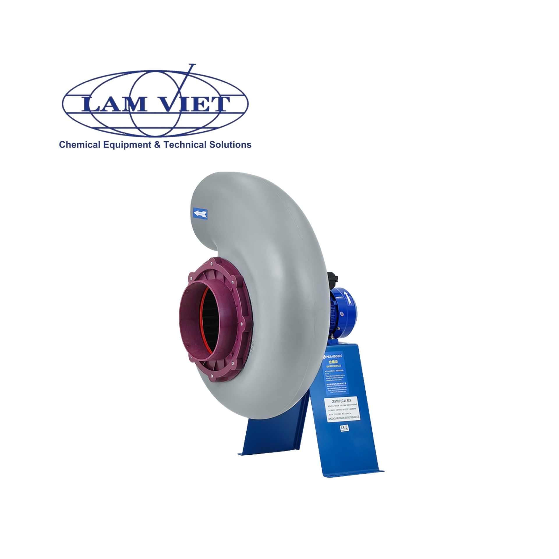 Quạt hút chịu acid series MACF
