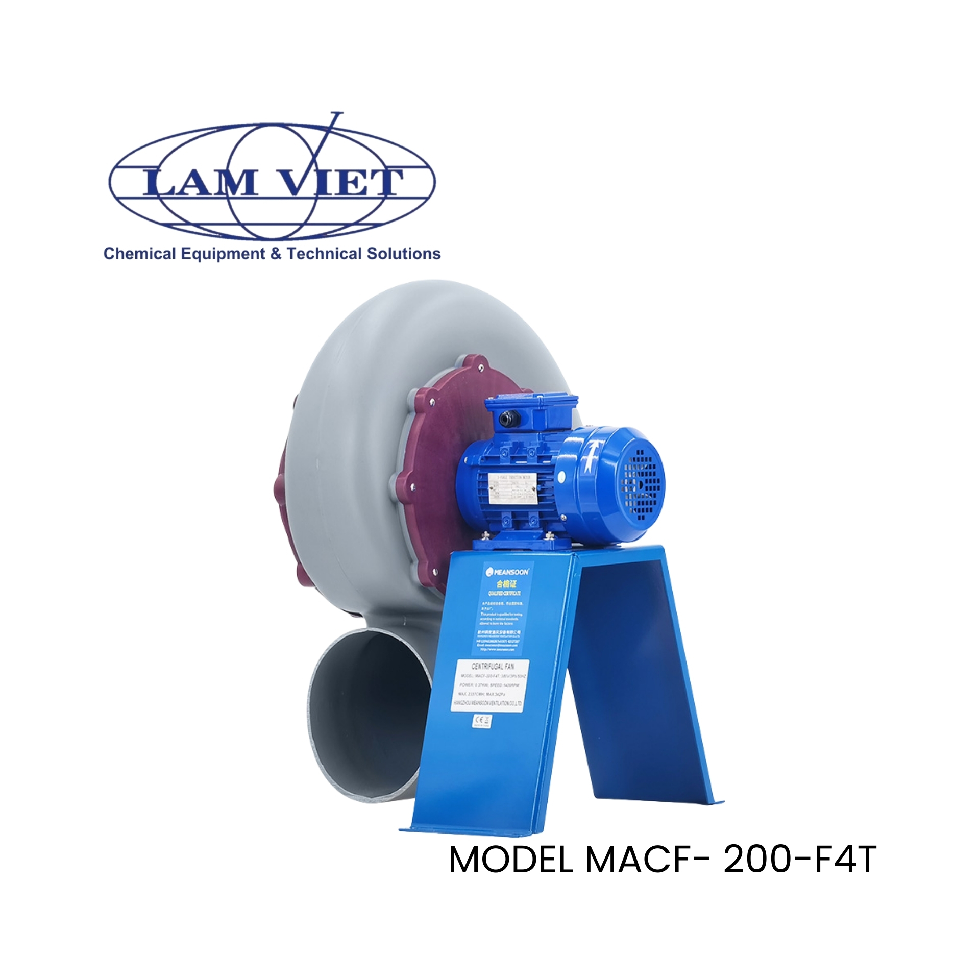 Quạt hút chịu acid series MACF