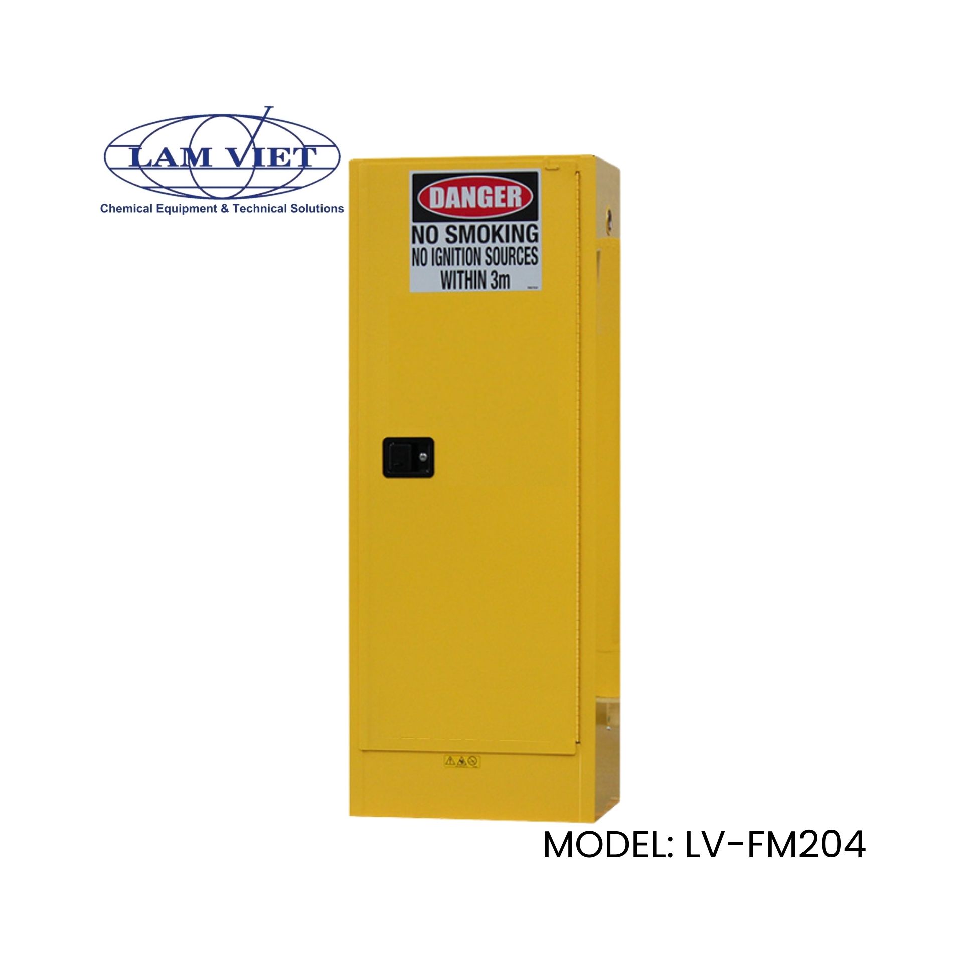 Tủ Chứa Dung Môi Chống Cháy 1 Cửa