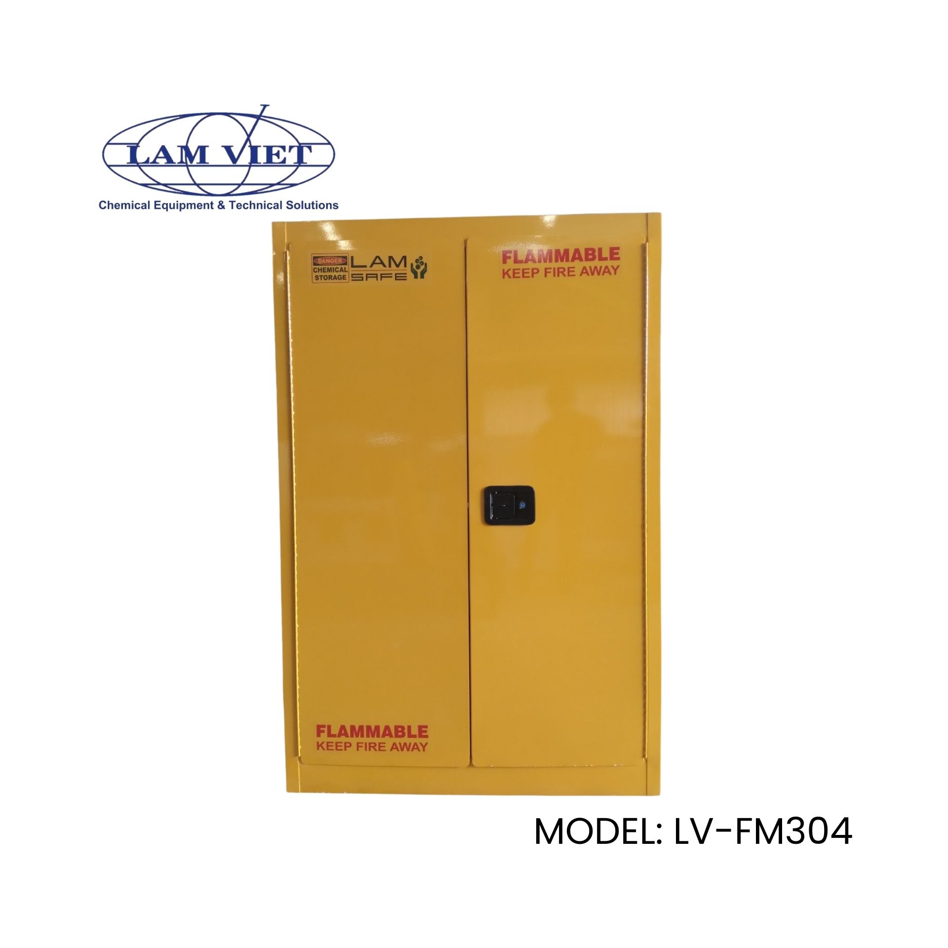 Tủ Chứa Dung Môi Chống Cháy 2 Cửa
