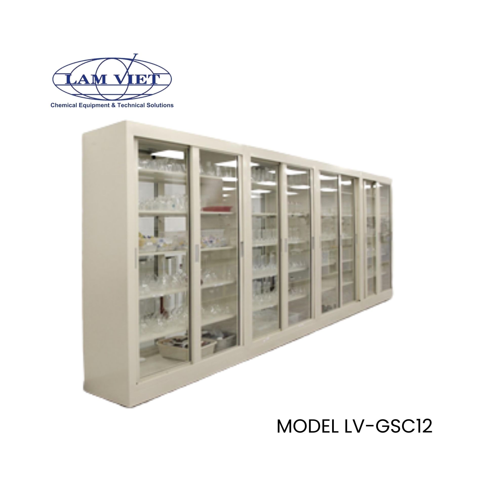Tủ chứa dụng cụ thủy tinh