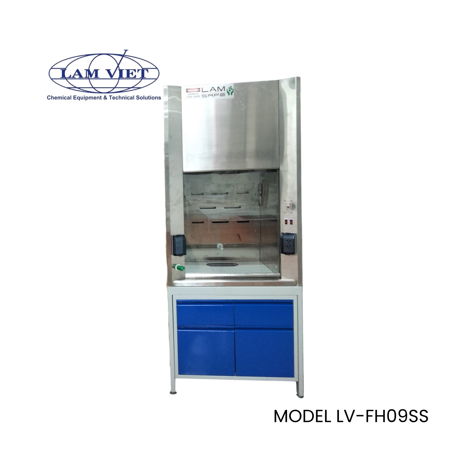 Tủ hút khí độc inox 304