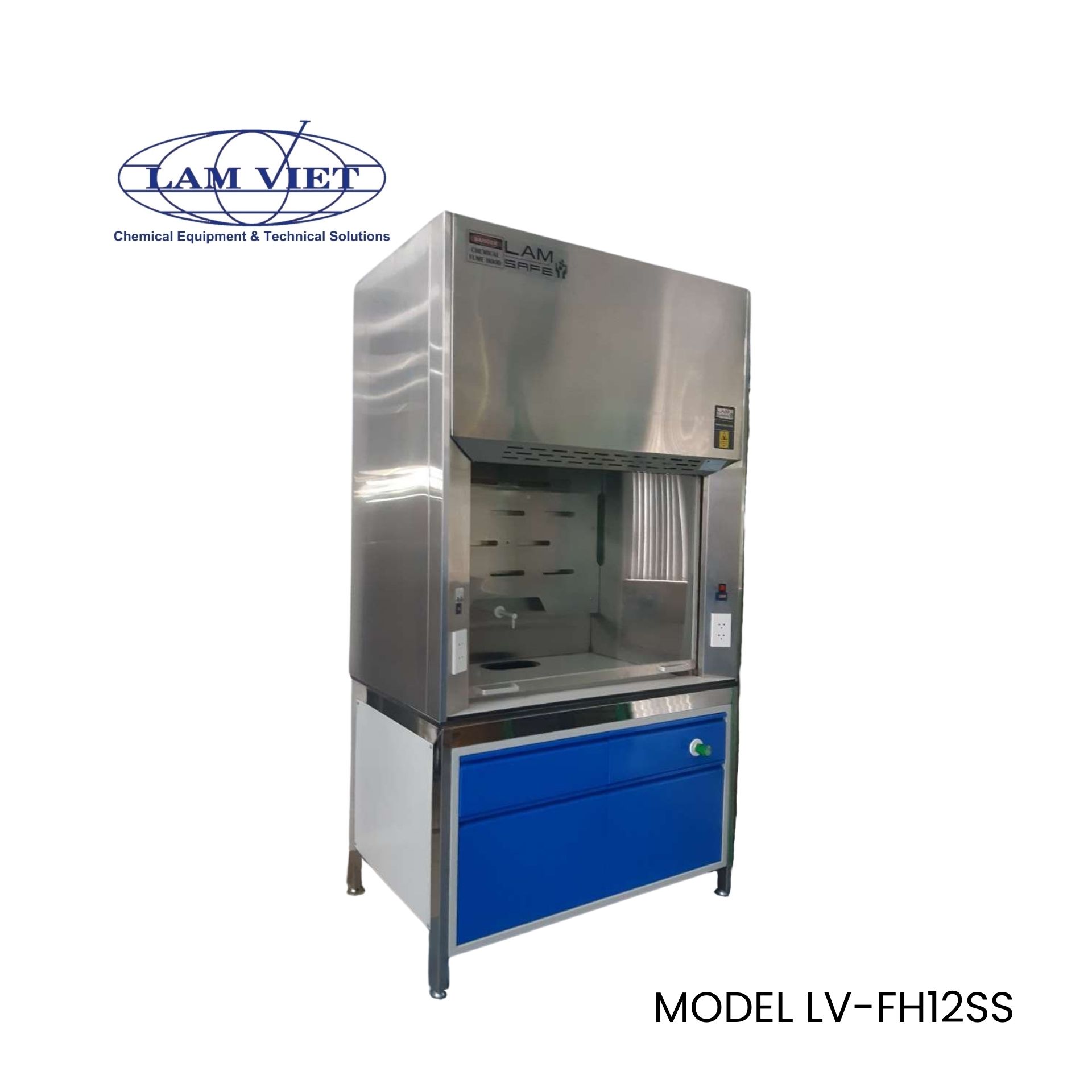 Tủ hút khí độc inox 304