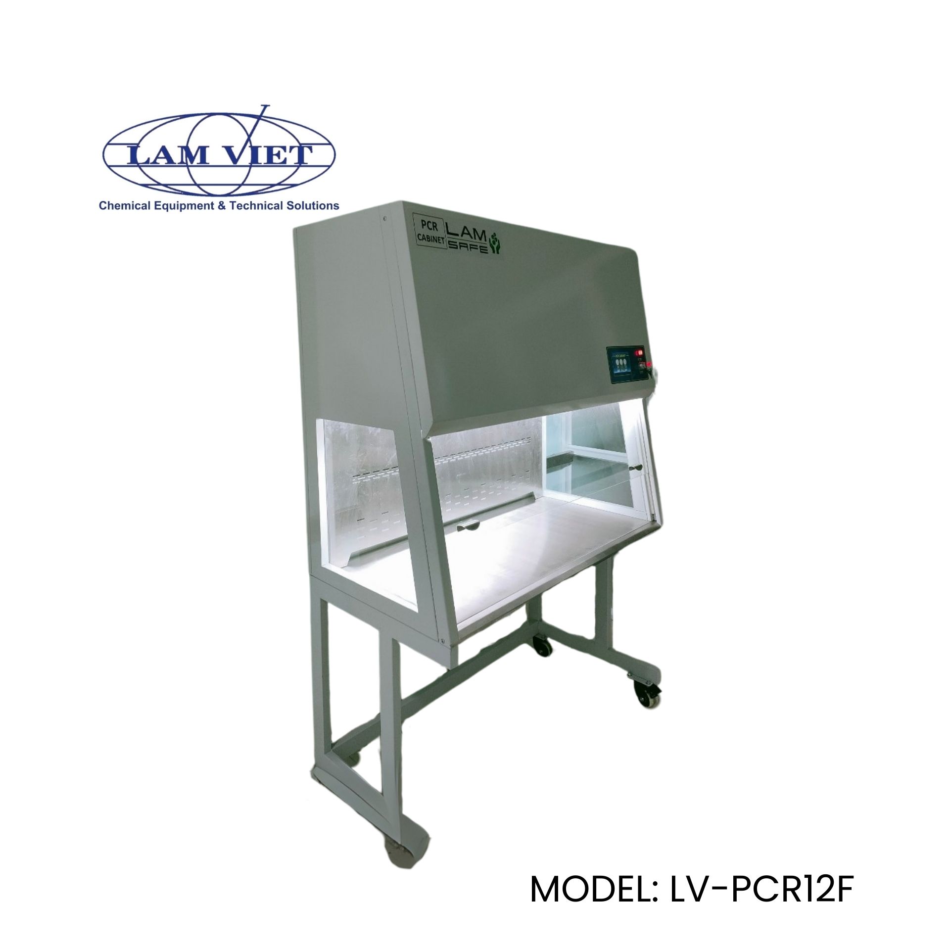 Tủ thao tác PCR có gió hoàn lưu qua lọc HEPA