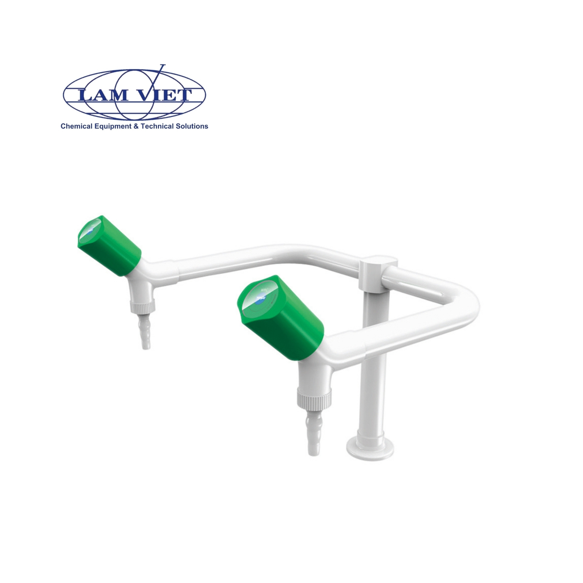 Vòi nước phòng thí nghiệm 2 nhánh