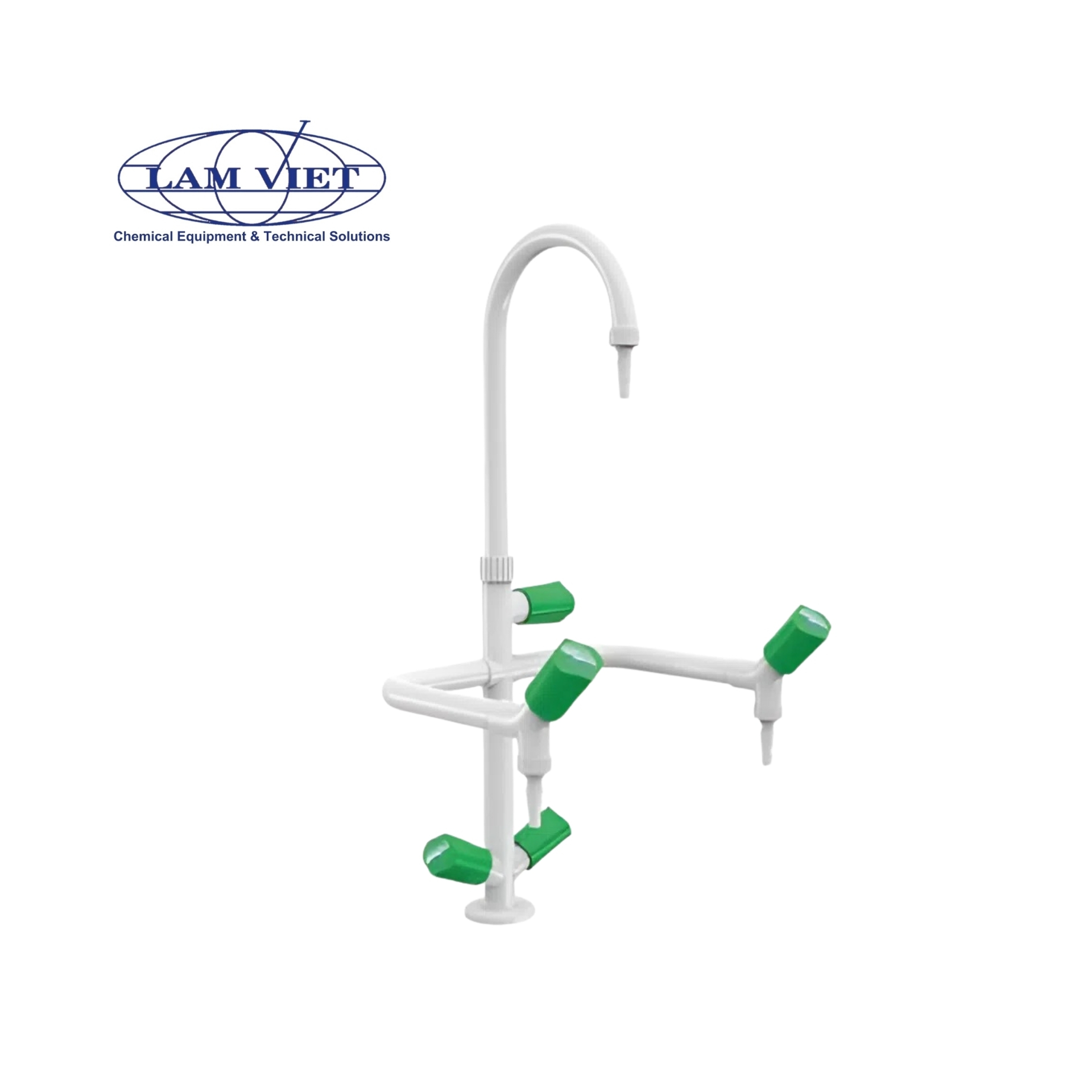 Vòi nước thí nghiệm 3 nhánh